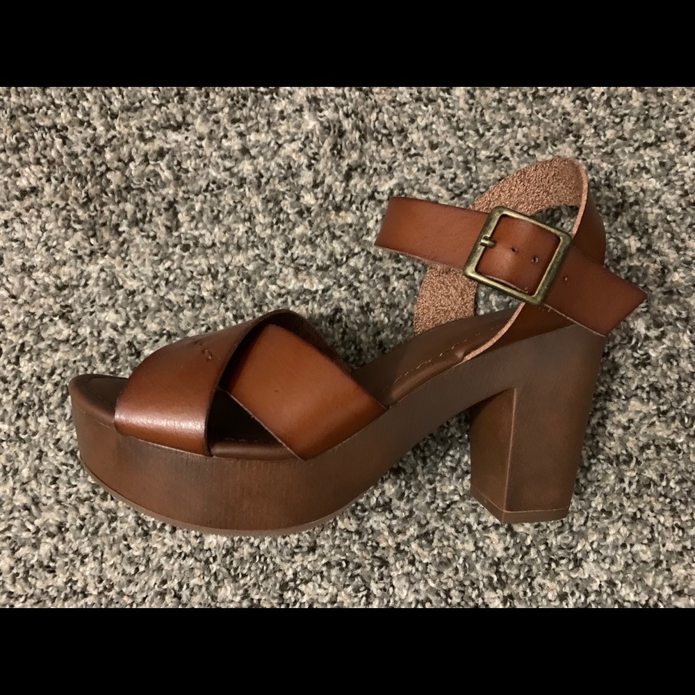 New! Block Heel Sandal